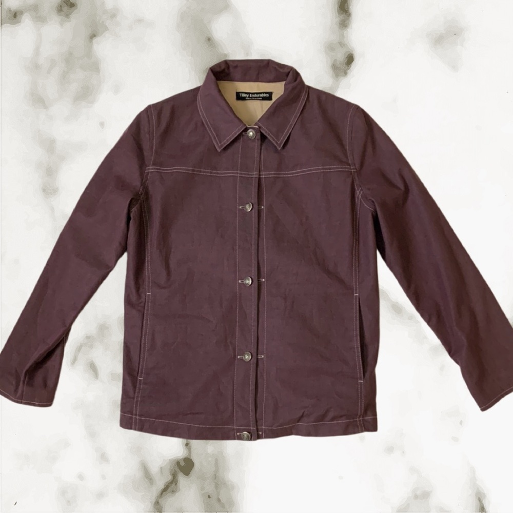 Reversible 80s 90s  Tilley Endurables Utility Jacket